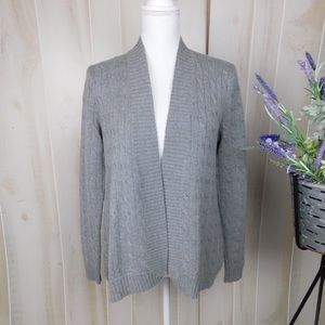 Ralph Lauren Black Label Grey Cashmere Cardigan